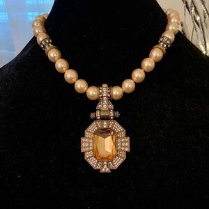 Heidi Daus “Estate Elegance “ crystal necklace